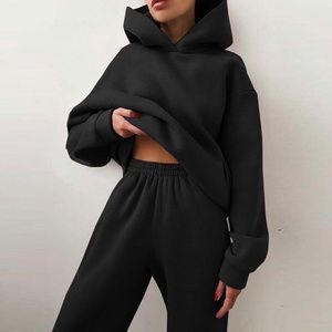 Brand New - 2 Piece Outfits Hoodie Sweatshirt Tracksuit &  Jogger Sweatpants